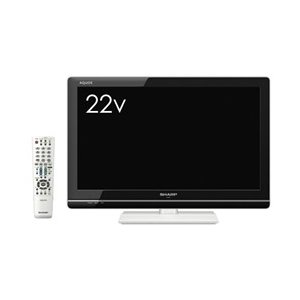 シャープ 22V型 液晶 テレビ AQUOS LC-22K7-W フルハイビジョン – pasoden