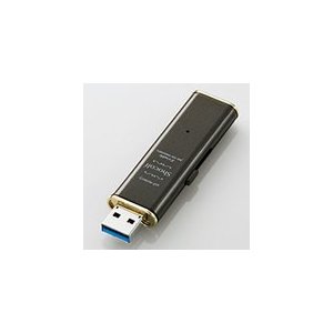 エレコム USB3.0対応スライド式USBメモリ“Shocolf” MF-XWU3シリーズ ビターブラウン 16GB MF-XWU316GBW MF-XWU316GBW