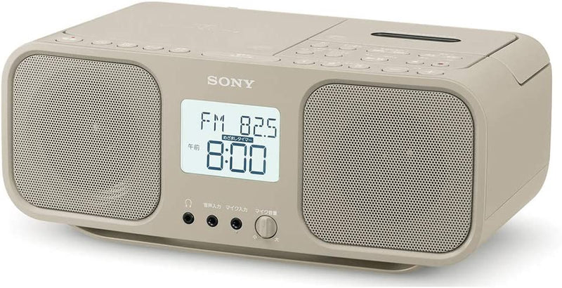 SONY CDラジオカセットコーダー ベージュ CFD-S401/TI