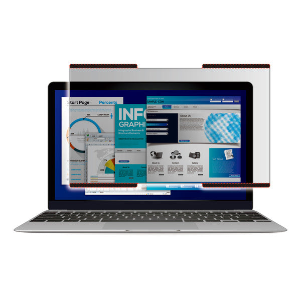 エレコム 液晶保護ﾌｨﾙﾀｰ/覗き見防止/ﾅﾉｻｸｼｮﾝ/14ｲﾝﾁﾜｲﾄﾞ