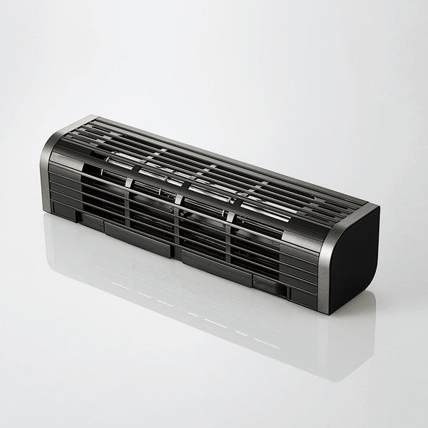 エレコム USB扇風機/2Wayﾀｲﾌﾟ/風量調整/冷却台機能/ﾌﾞﾗｯｸ