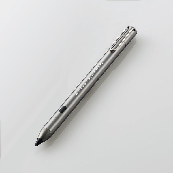 エレコム ｽﾏｰﾄﾌｫﾝ・ﾀﾌﾞﾚｯﾄ用ﾀｯﾁﾍﾟﾝ/ｱｸﾃｨﾌﾞｽﾀｲﾗｽ/ｸﾘｯﾌﾟ付き/ﾌﾞﾗｯｸ