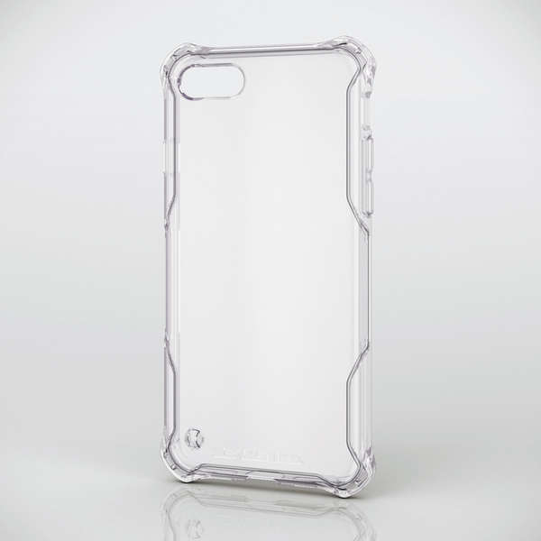 エレコム iPhone SE 第2世代/ZEROSHOCK/ｲﾝﾋﾞｼﾞﾌﾞﾙ/ｸﾘｱ
