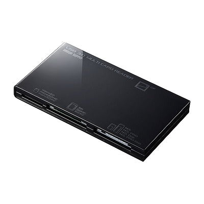サンワサプライ USB3.0カードリーダー ADR-3ML38BK