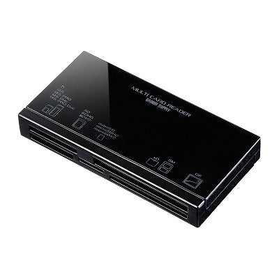サンワサプライ USB2.0カードリーダー ADR-ML18BKN