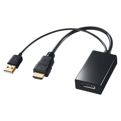 サンワサプライ HDMI-DisplayPort変換アダプタ AD-DPFHD01