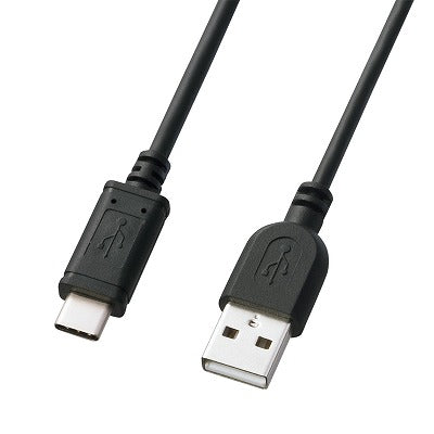 サンワサプライ USB2.0TypeC-Aケーブル KU-CA20K
