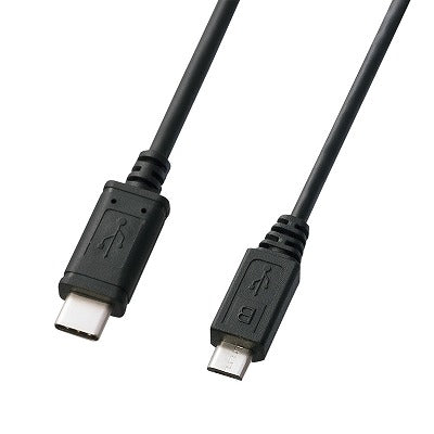 サンワサプライ USB2.0TypeC-microBケーブル KU-CMCBP310