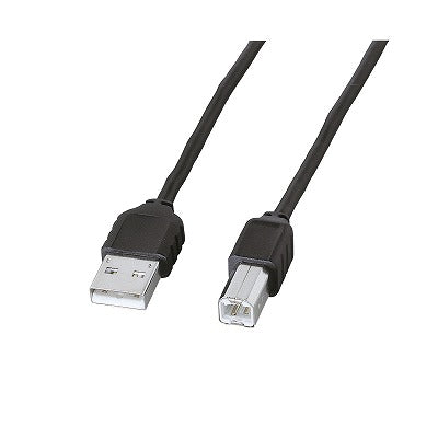 サンワサプライ エコ極細USBケーブル（スリムコネクタ） KU-SLEC2K