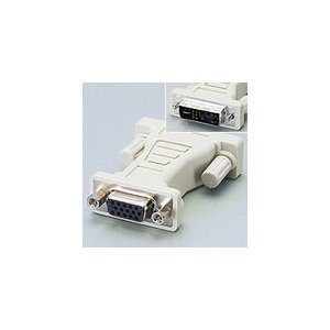 エレコム DVI-I変換アダプタ D-sub15ピン ミニ メス - DVI29ピンオス AD-D15FTDVM