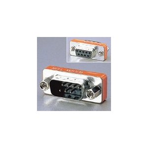 エレコム シリアルリバースアダプタ D-Sub9ピンメス - D-Sub9ピンオス AD-R9