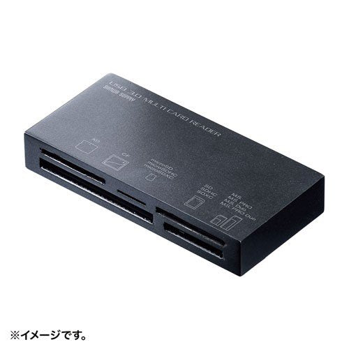 サンワサプライ USB3.1 マルチカードリーダー ADR-3ML50BK