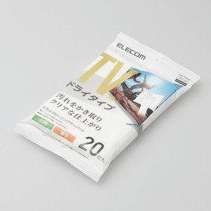 テレビ用クリーナー/ドライティッシュ/20枚入り(大判)
