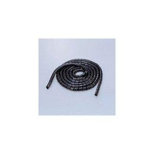エレコム ケーブルスパイラルチューブ 内径20.0mm 5.0m ブラック BST-20BK