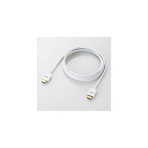 エレコム Mac向けHDMIケーブル　CAC-APHD14Eシリーズ　2.0m　CAC-APHD14E20WH CAC-APHD14E20WH