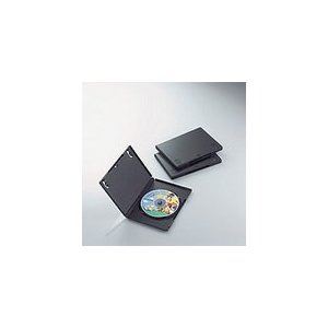 エレコム DVDトールケース 3マイ ブラック CCD-DVD01BK