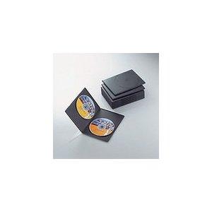 エレコム DVDスリムトールケース 両面収納 10マイ ブラック CCD-DVDS06BK