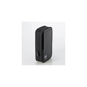 エレコム CD/DVDファスナーケース(96枚収納) CCD-H96シリーズ ブラック CCD-H96BK CCD-H96BK