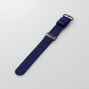 Apple Watch 40/38mm/ファブリックバンド/ブルー