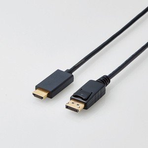 変換ケーブル/DisplayPort-HDMI/2.0m/ブラック