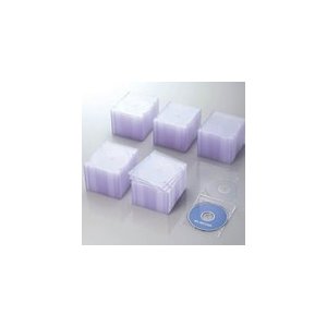エレコム Blu-ray/DVD/CDケース(スリム/PS/1枚収納) CCD-JSCS100シリーズ クリア CCD-JSCS100CR CCD-JSCS100CR