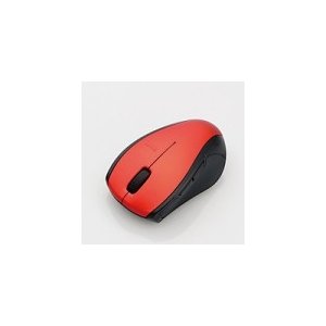エレコム BlueLEDマウス/M-BT16シリーズ/Bluetooth3.0/5ボタン/レッド M-BT16BBSRD