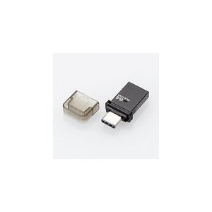 エレコム USB Type-Cメモリ MF-CAU31BKシリーズ 64GB ブラック MF-CAU3164GBK MF-CAU3164GBK