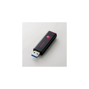 エレコム USB3.0対応ノック式USBメモリ MF-PSU364GPN MF-PSU364GPN