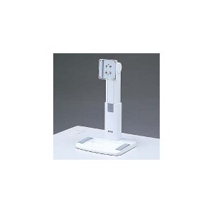 サンワサプライ 昇降液晶モニタスタンド（パールホワイト） CR-27W