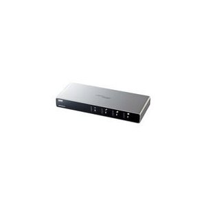 サンワサプライ パソコン自動切替器(4:1) SW-KVM4LPN