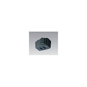 東芝 抜け止めコンセントプラグ:黒  DR6012(K) DR6012(K)