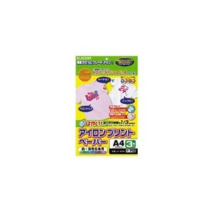 エレコム アイロンプリント紙/A4/3枚 EJP-WPN1