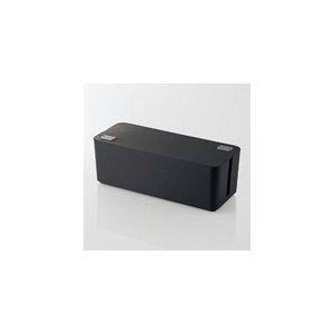 エレコム 燃えにくいケーブルボックス （幅400mm）　ブラック 　EKC-BOX001BK EKC-BOX001BK