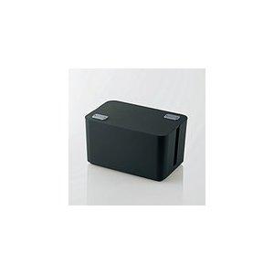 エレコム 燃えにくいケーブルボックス （幅250mm）　ブラック　EKC-BOX002BK EKC-BOX002BK