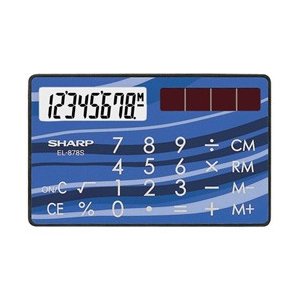 シャープ 電卓（クレジットカードタイプ） EL-878SX