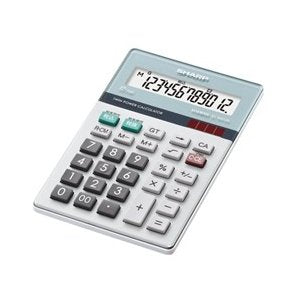シャープ グリーン購入法適合電卓（ナイスサイズタイプ） EL-N412K-X EL-N412KX