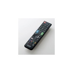 エレコム かんたんTVリモコン/シャープ・アクオス用/ブラック ERC-TV01BK-SH