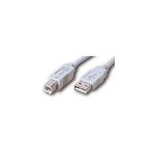 グリーンハウス USBケーブル アイボリー 3.0m GH-USB20/3M GH-USB20/3M