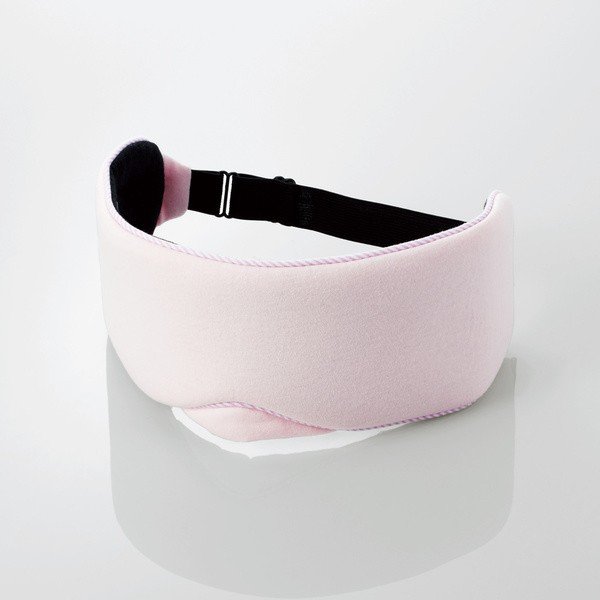 エレコム エクリアアイマスク/ロングタイプ/耳までカバータイプ/ポーチ付/ピンク HCM-CH10LPK