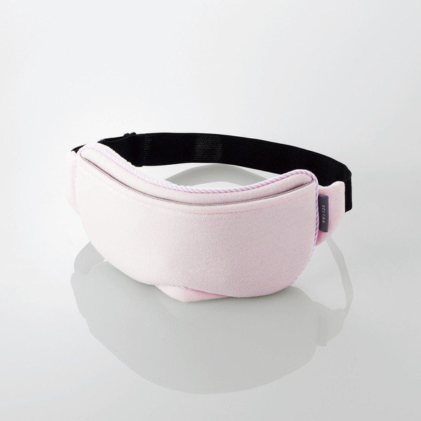 エレコム エクリアアイマスク/温・冷対応ビーズジェル付属タイプ/ポーチ付/ピンク HCM-GE10SPK