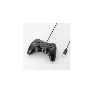 エレコム 12ボタンUSBゲームパッド JC-U3712TBK