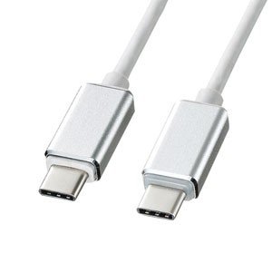 サンワサプライ MacBook用LED付きTypeC充電ケーブル　1.5m KU-CCP15MAC