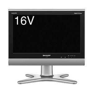 シャープ 16V型 液晶 テレビ AQUOS LC-16E5-B ハイビジョン2008年モデル