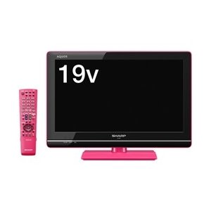 シャープ 19V型 液晶 テレビ AQUOS LC-19K5-P ハイビジョン HDD(外付)  2011年モデル