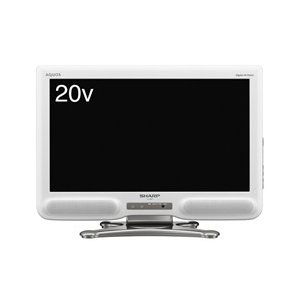 シャープ 20V型 液晶 テレビ AQUOS LC-20NE7-W ハイビジョン2010年モデル
