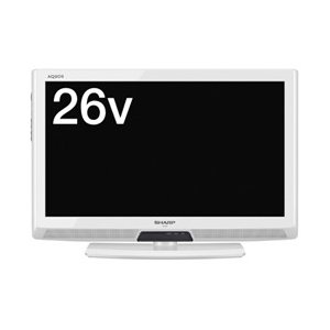 シャープ 26V型 液晶 テレビ AQUOS LC-26V5-W ハイビジョン2011年モデル