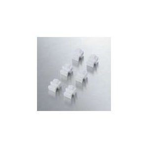 エレコム ダストカバー 白・6個 LD-DUSTWH6