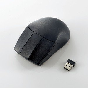 3D CAD向け3ボタンマウス/無線2.4GHz/ブラック