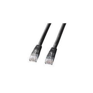 サンワサプライ エンハンスドカテゴリ5単線LANケーブル KB-T5T-15BKN