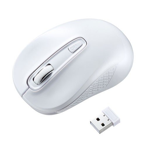 サンワサプライ ワイヤレスブルーLEDマウス MA-WBL41W